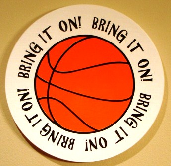 Basketball Plaque