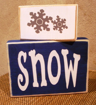 "Snow"  blocks