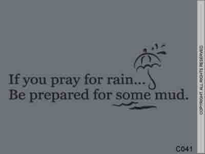 If you pray