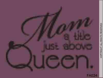 MOM - a title just above Queen