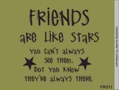 Friends are