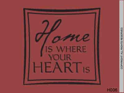 Home is where
