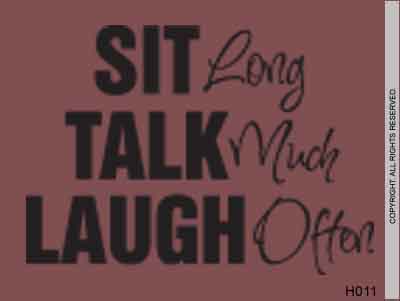Sit long