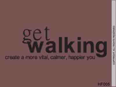 Get walking
