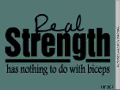 Real strength