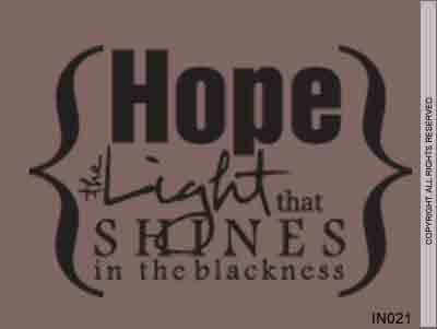 Hope the light