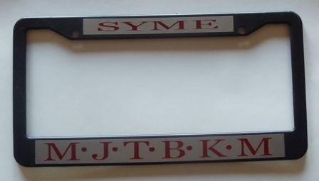 License Plate Covers