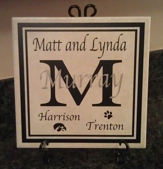 Personalized Family Tile