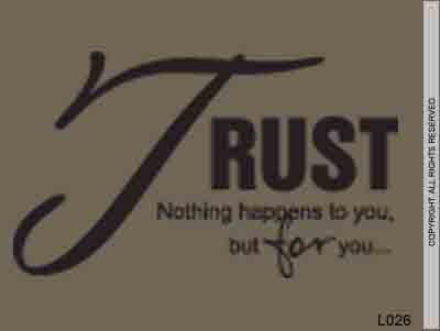 Trust nothing