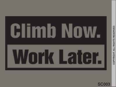 Climb now